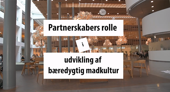 Partnerskabers rolle i udvikling af bæredygtig madkultur
